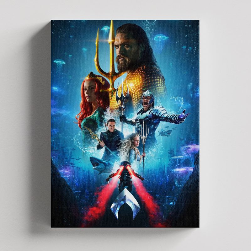 TAYRONA STORE - Cuadros Retablo Dc Comics Aquaman 008 - 35x50cm