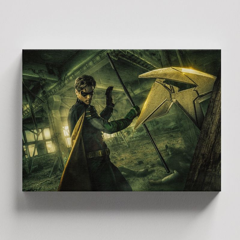 TAYRONA STORE - Cuadros Retablo Dc Comics Jovens Titans 010 - 50x35cm