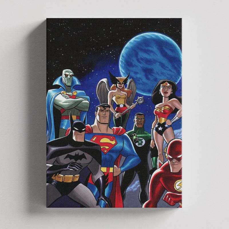 TAYRONA STORE - Cuadros Retablo Dc Comics Liga da Justicia 001 - 35x50cm