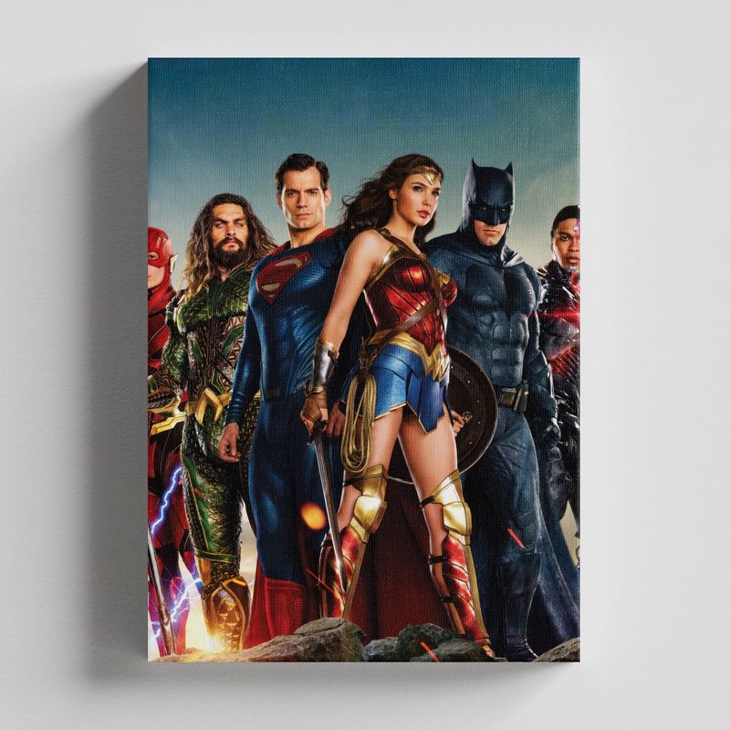 TAYRONA STORE - Cuadros Retablo Dc Comics Liga da Justicia 014 - 35x50cm