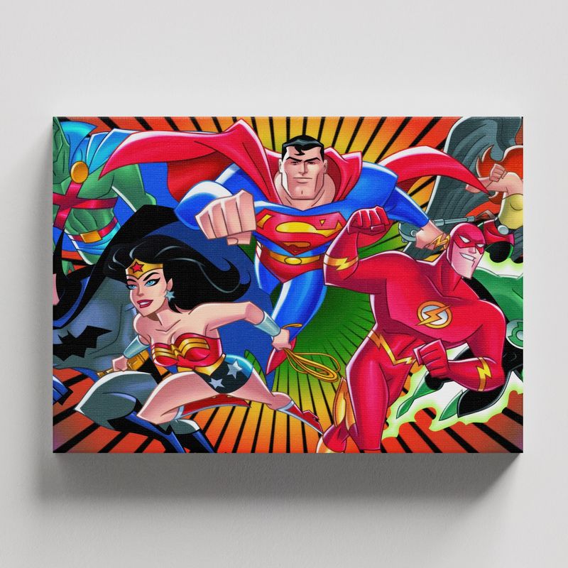 TAYRONA STORE - Cuadros Retablo Dc Comics Liga da Justicia 040 - 50x35cm