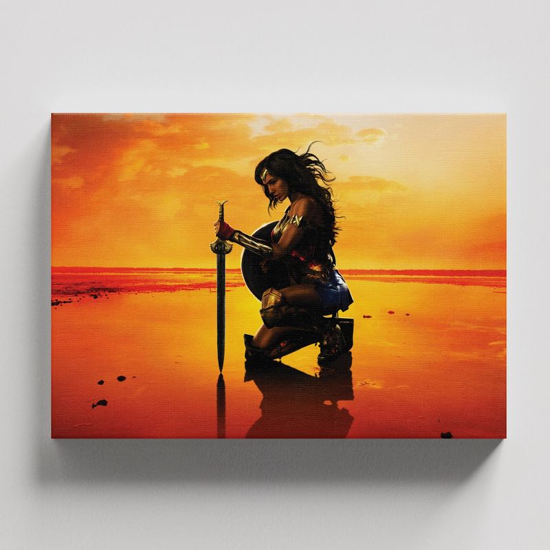 TAYRONA STORE - Cuadros Retablo Dc Comics Mujer Maravilla 017 - 50x35cm