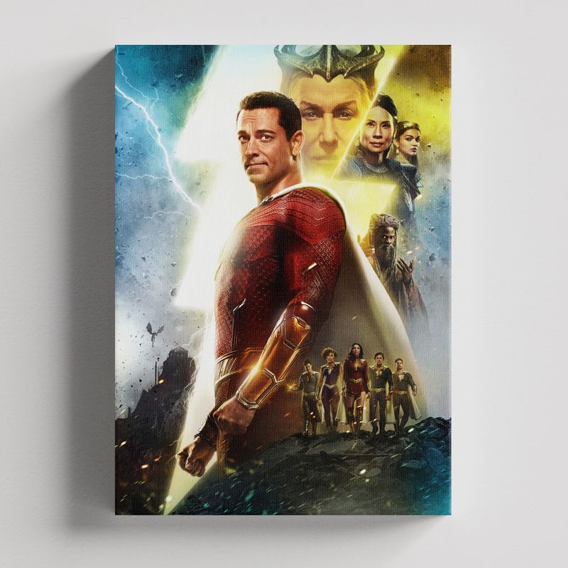 TAYRONA STORE - Cuadros Retablo Dc Comics Shazam 001 - 35x50cm