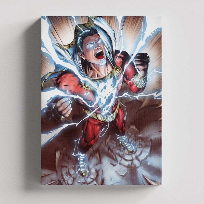 TAYRONA STORE - Cuadros Retablo Dc Comics Shazam 005 - 35x50cm