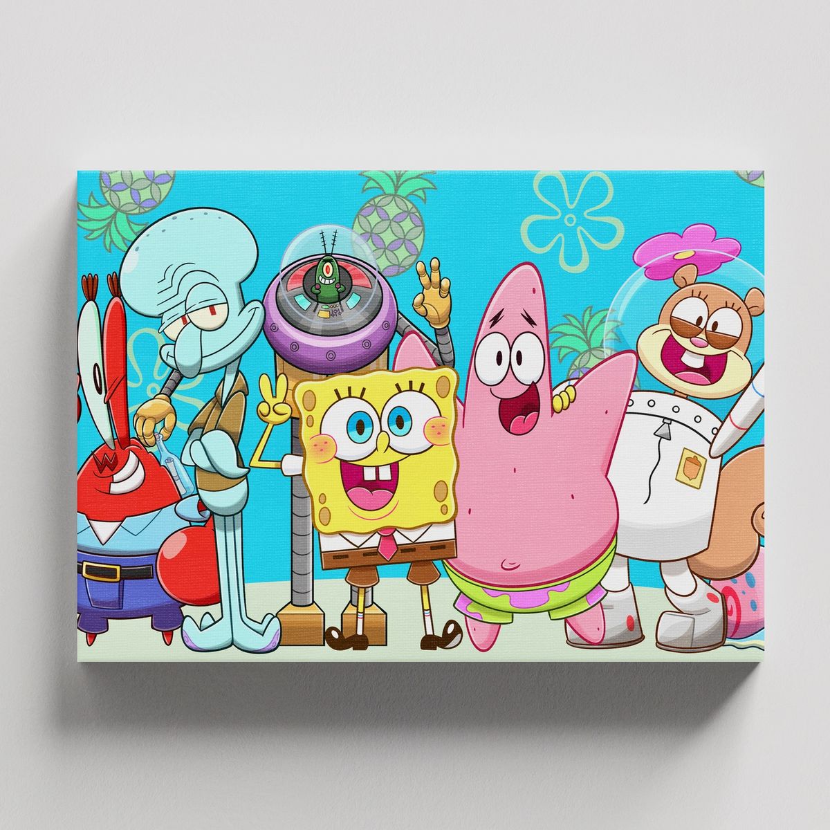 TAYRONA STORE - Cuadros Retablo Dibujos Animados Bob Esponja 006 - 35x50cm