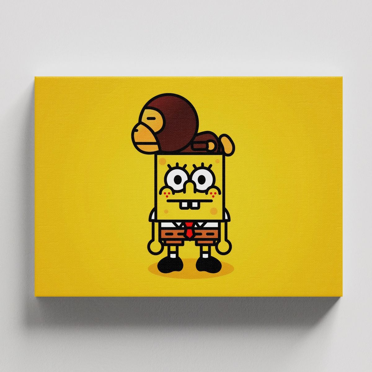 TAYRONA STORE - Cuadros Retablo Dibujos Animados Bob Esponja 017 - 50x35cm