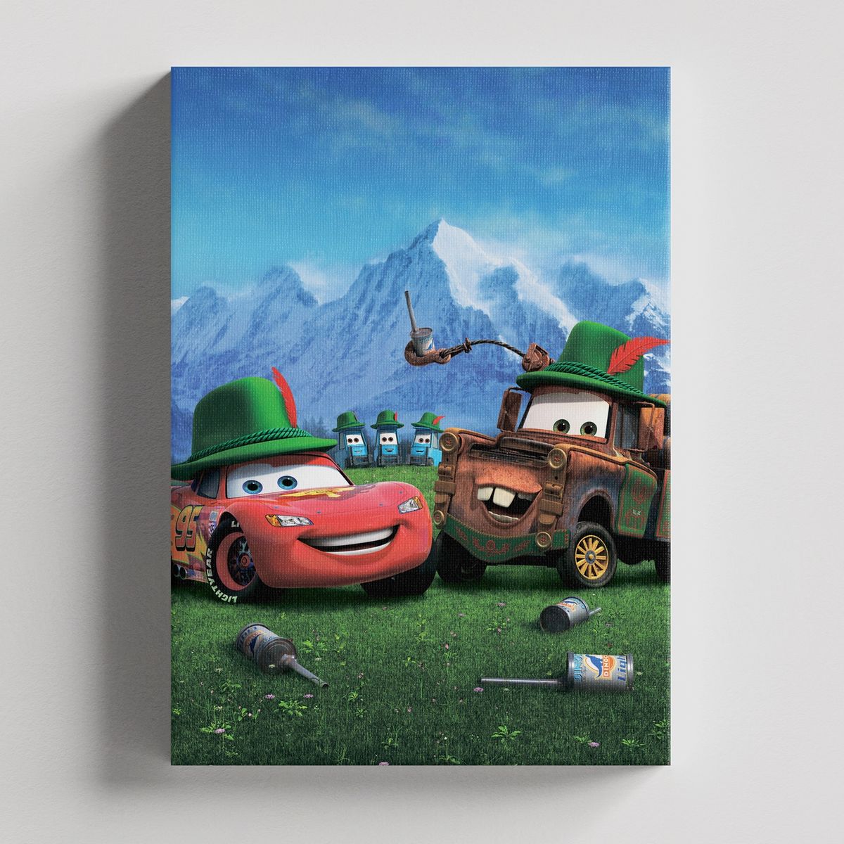 TAYRONA STORE - Cuadros Retablo Dibujos Animados Carros 004 - 35x50cm