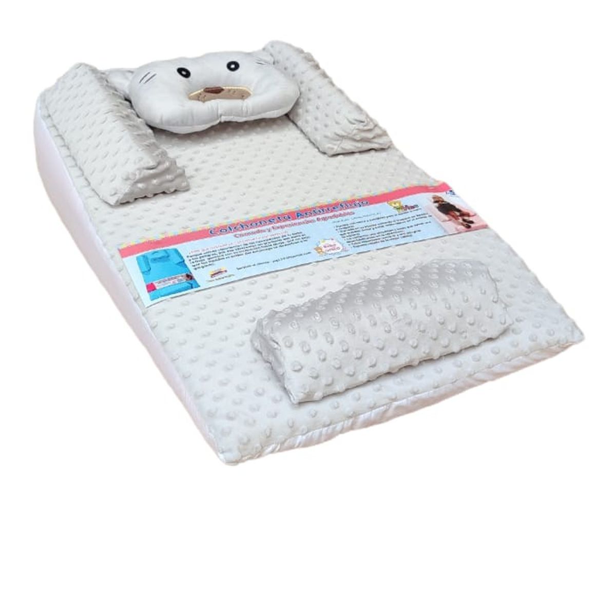 GENERICO - Colchoneta antirreflujo de bebe antialérgica 50x75x14