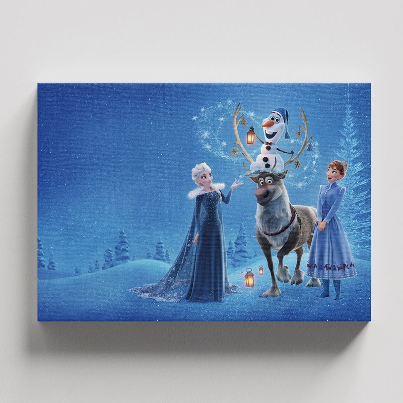 TAYRONA STORE - Cuadros Retablo Dibujos Animados Frozen 013 - 50x35cm