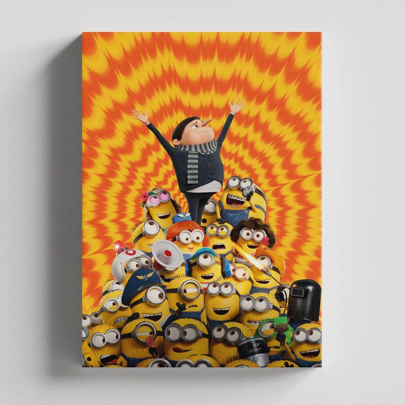TAYRONA STORE - Cuadros Retablo Dibujos Animados Mi villano Favorito 005 - 35x50cm