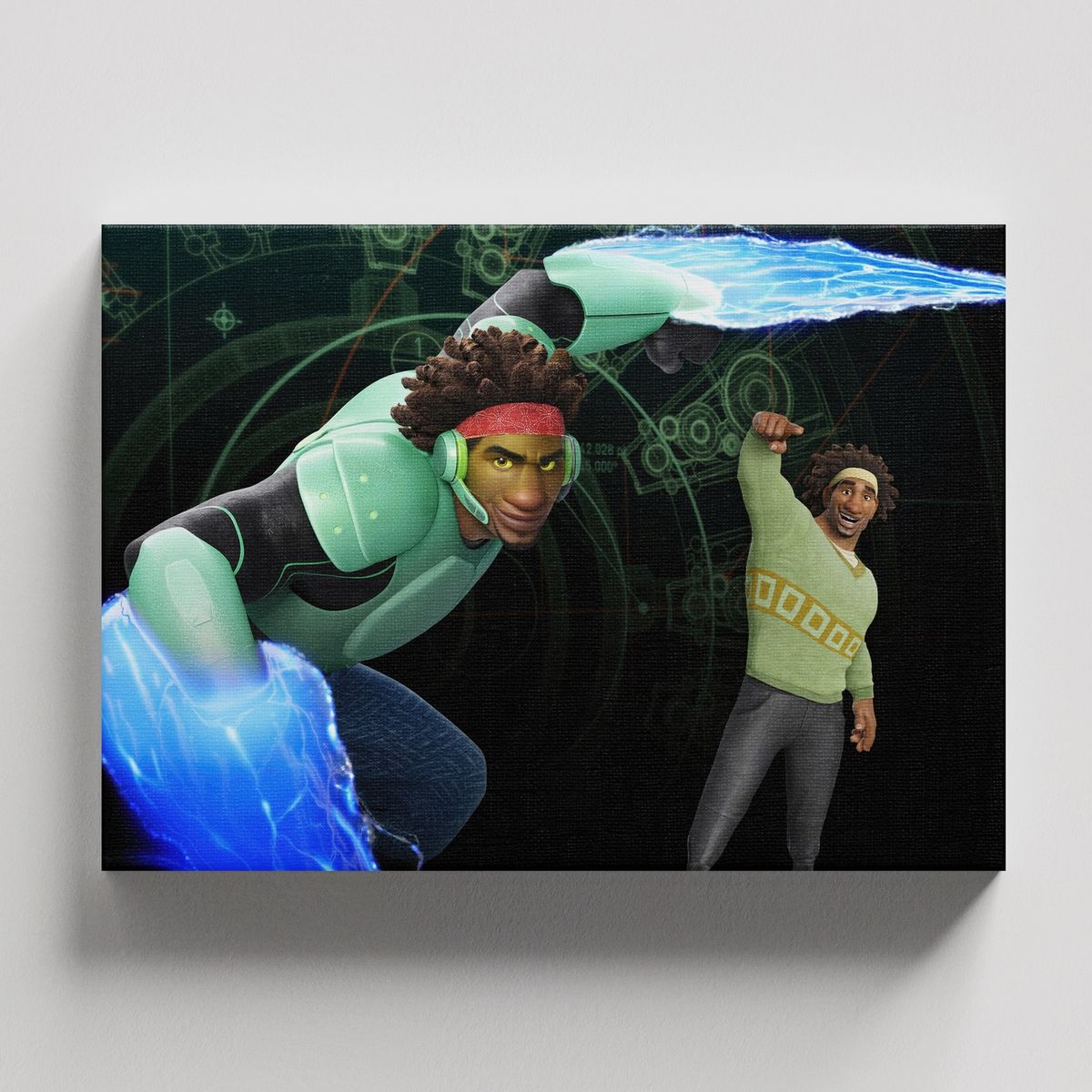 TAYRONA STORE - Cuadros Retablo Dibujos Animados Grandes Héroes 011 - 50x35cm