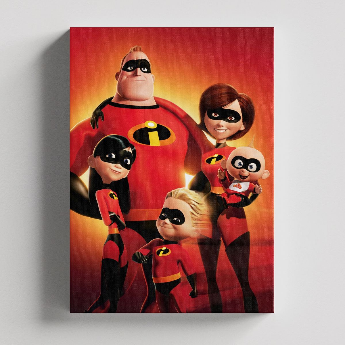 TAYRONA STORE - Cuadros Retablo Dibujos Animados Los Increibles 004 - 35x50cm