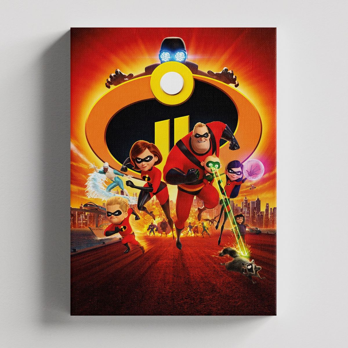 TAYRONA STORE - Cuadros Retablo Dibujos Animados Los Increibles 002 - 35x50cm