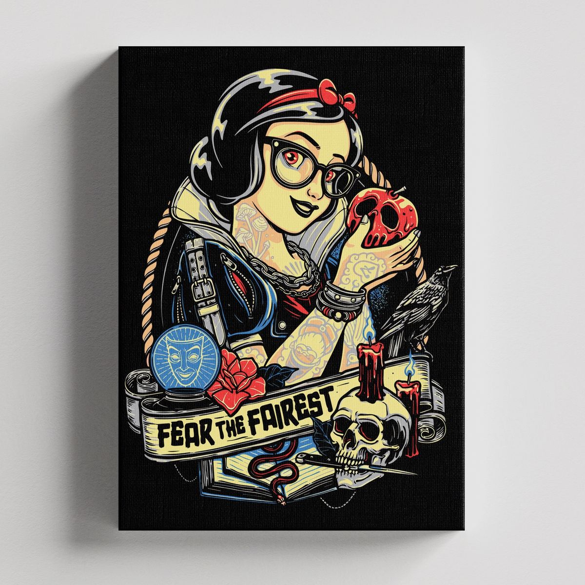 TAYRONA STORE - Cuadros Retablo Dibujos Animados Princesas Disney 001 - 35x50cm