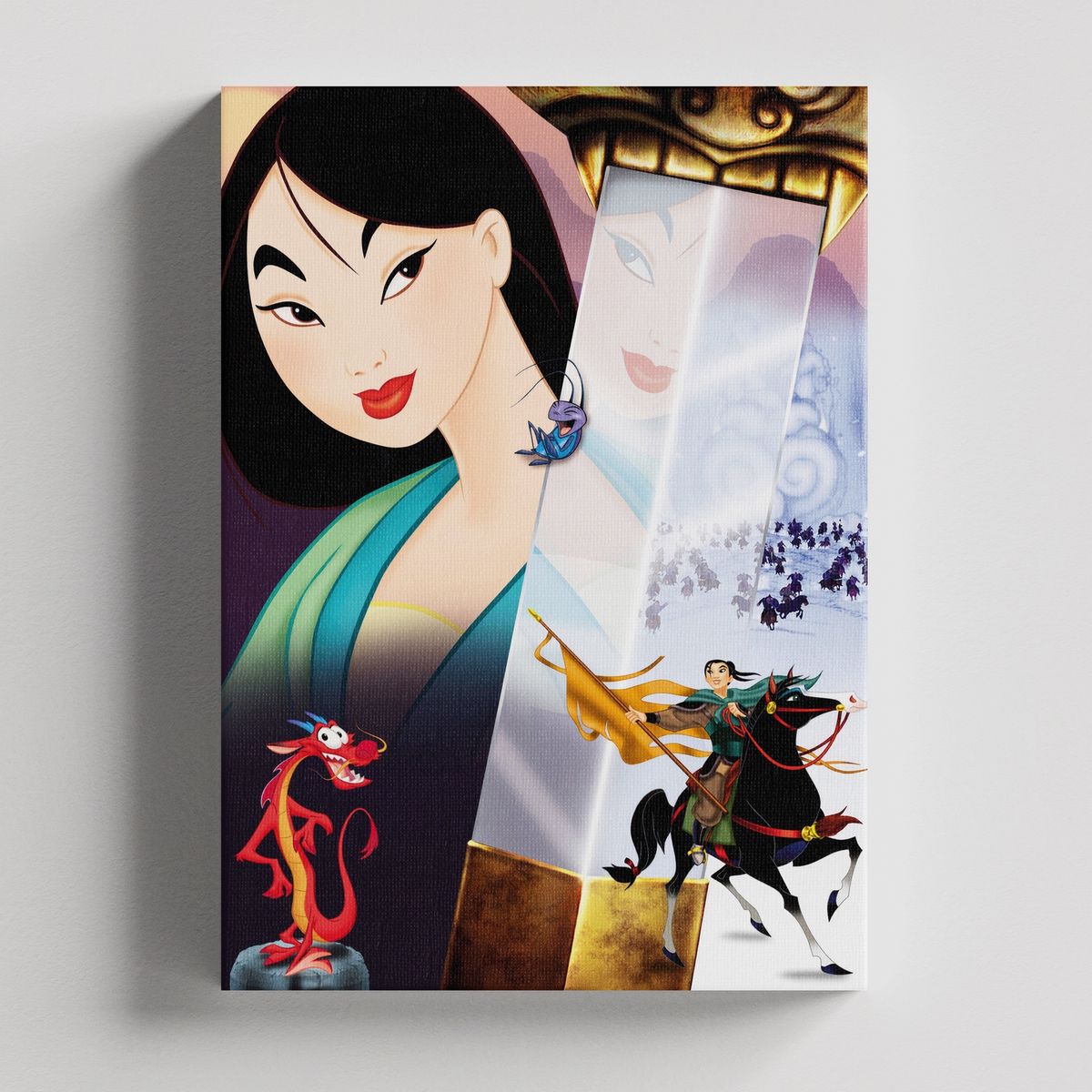 TAYRONA STORE - Cuadros Retablo Dibujos Animados Princesas Disney 015 - 35x50cm