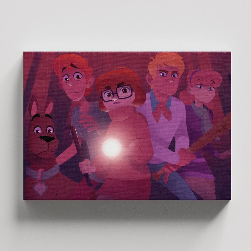 TAYRONA STORE - Cuadros Retablo Dibujos Animados Scooby Doo 001 - 50x35cm