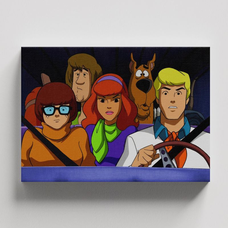TAYRONA STORE - Cuadros Retablo Dibujos Animados Scooby Doo 004 - 50x35cm