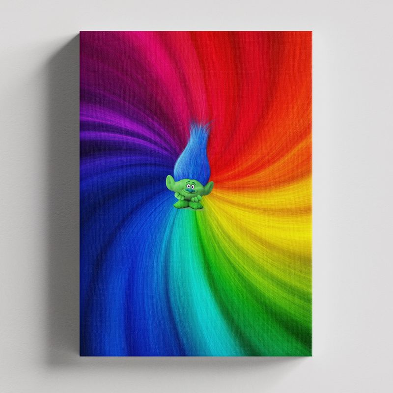 TAYRONA STORE - Cuadros Retablo Dibujos Animados Trolls 005 - 35x50cm