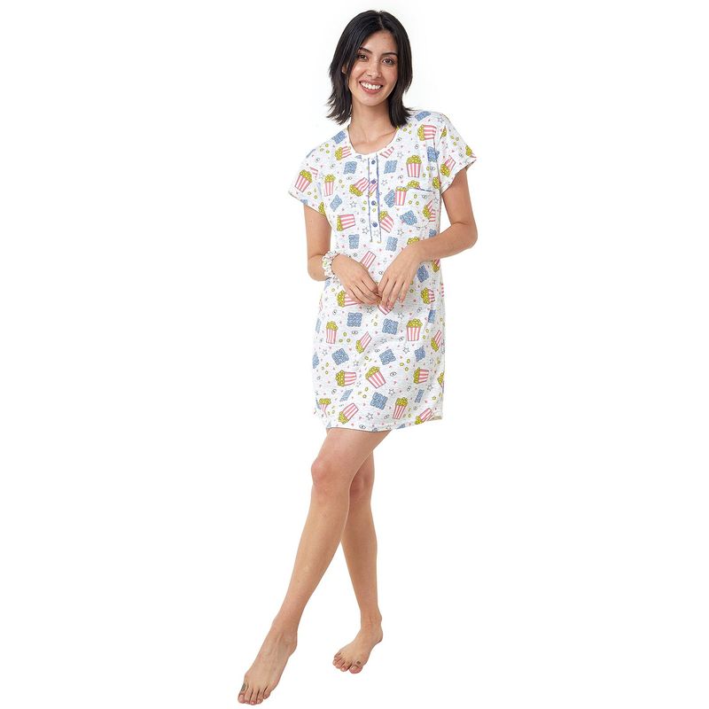 SANTANA - Batola Mujer Helena Estampada Amarillo