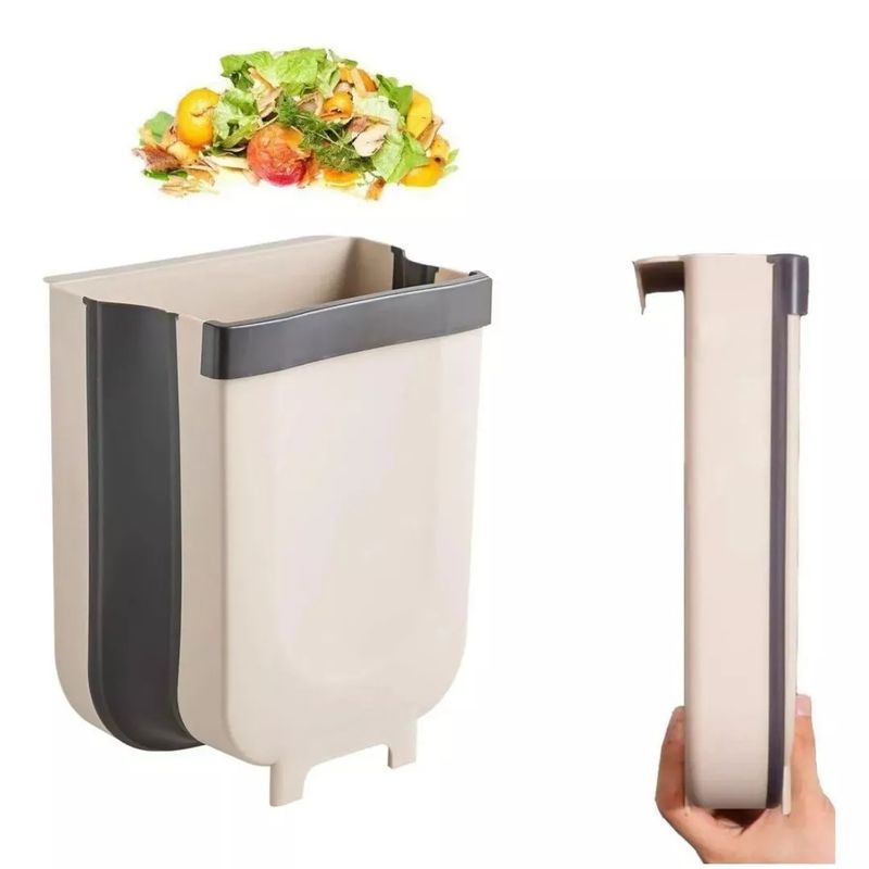 GENERICO - Basurero Plegable Multiusos Colgante Cocina