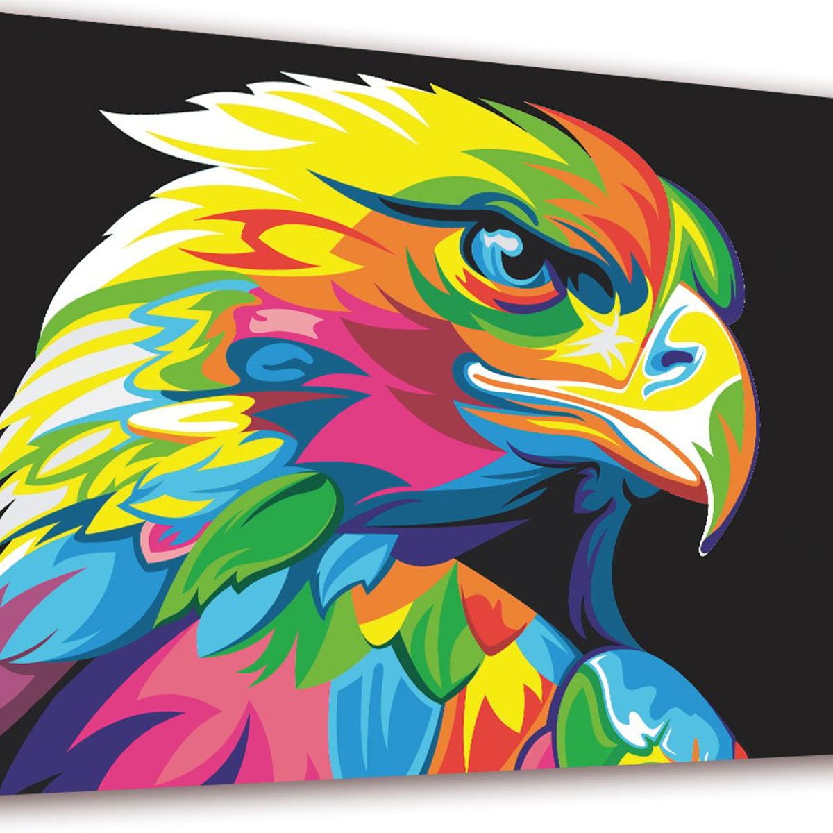 ART INDUSTRY - Cuadro 50x30cms Decorativo Aguila