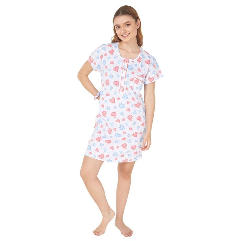 SANTANA - Batola Mujer Helena Estampada Coral