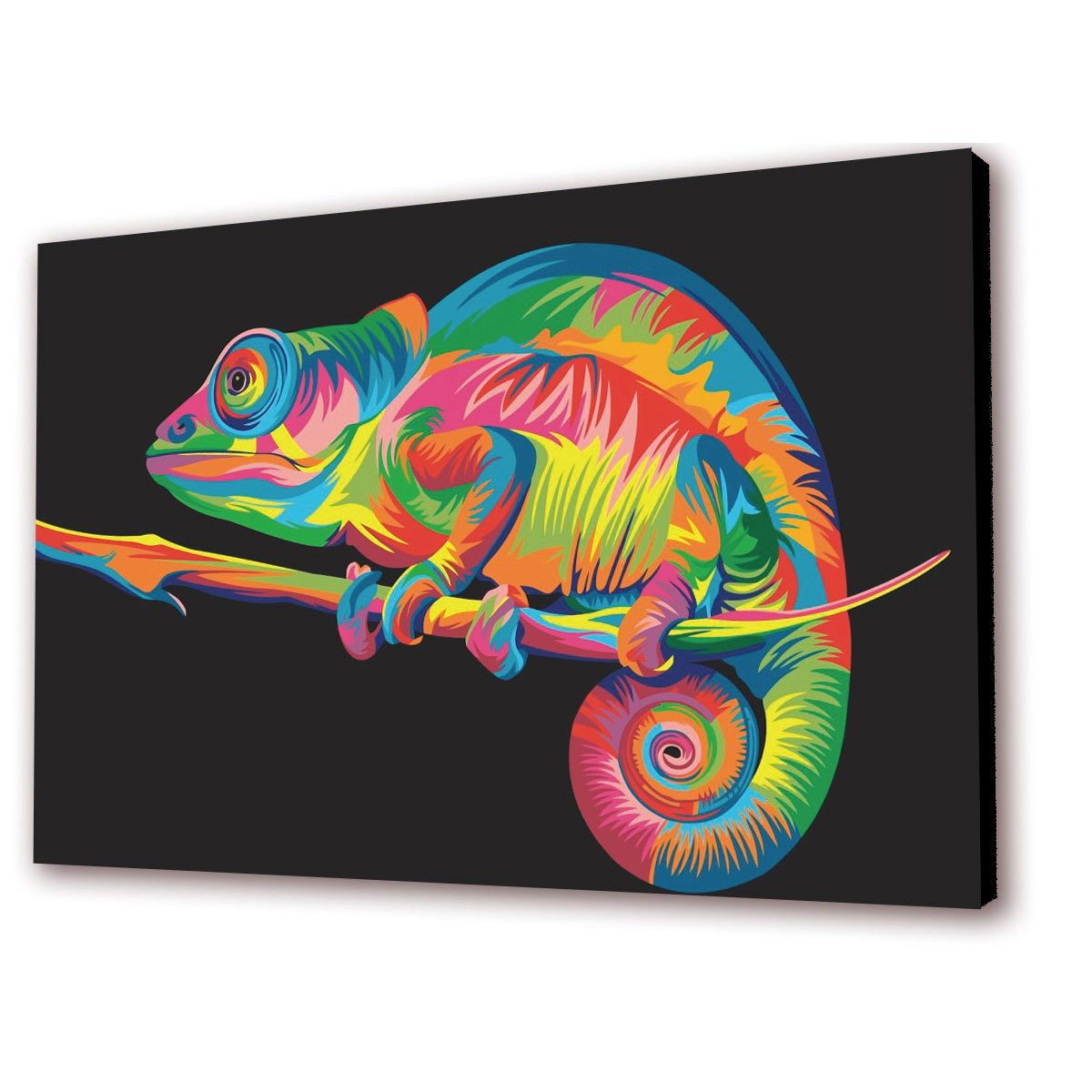 ART INDUSTRY - Cuadro 50x30cms Decorativo Camaleon