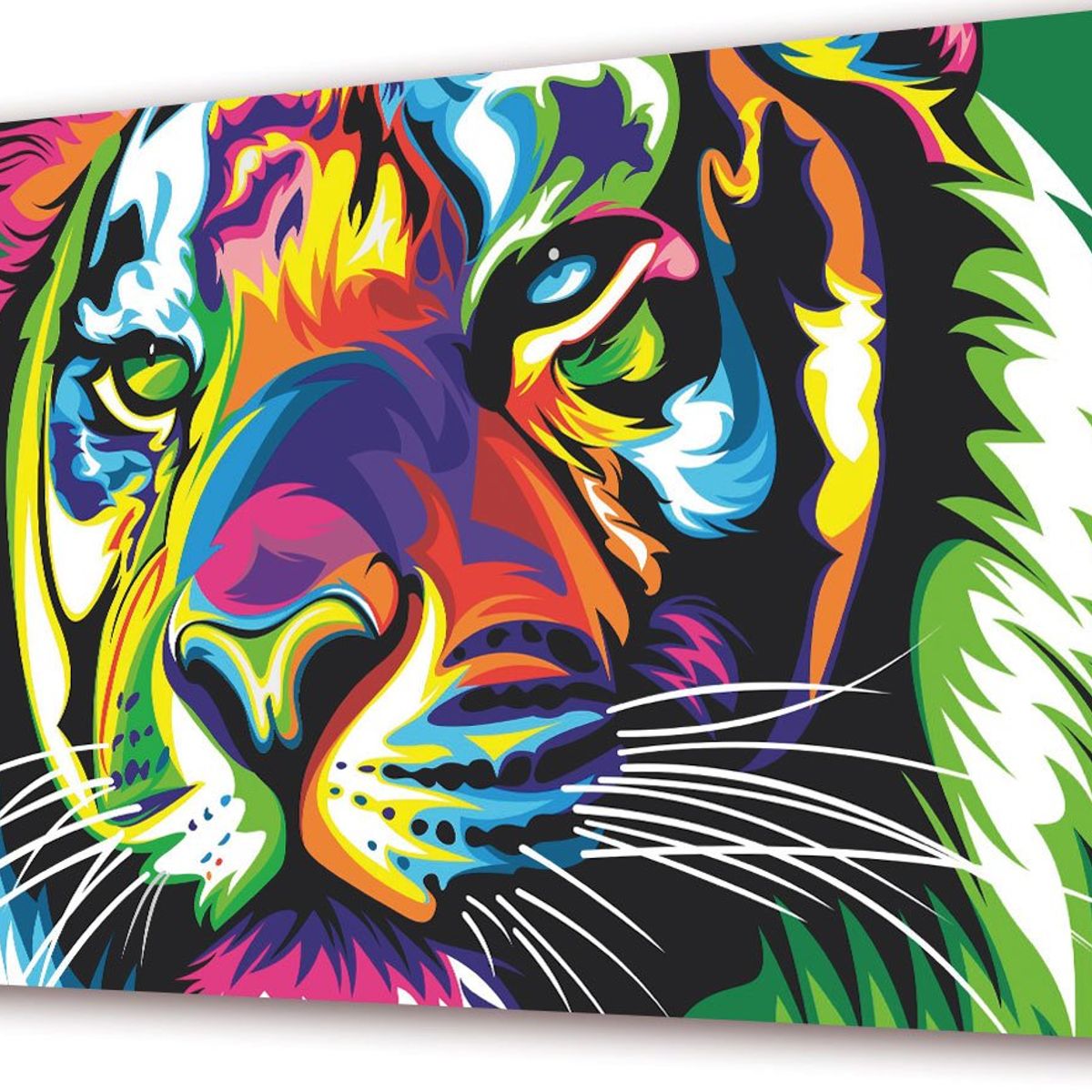 ART INDUSTRY - Cuadro 50x30cms Decorativo Tigre