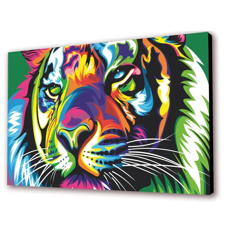 ART INDUSTRY - Cuadro 50x30cms Decorativo Tigre