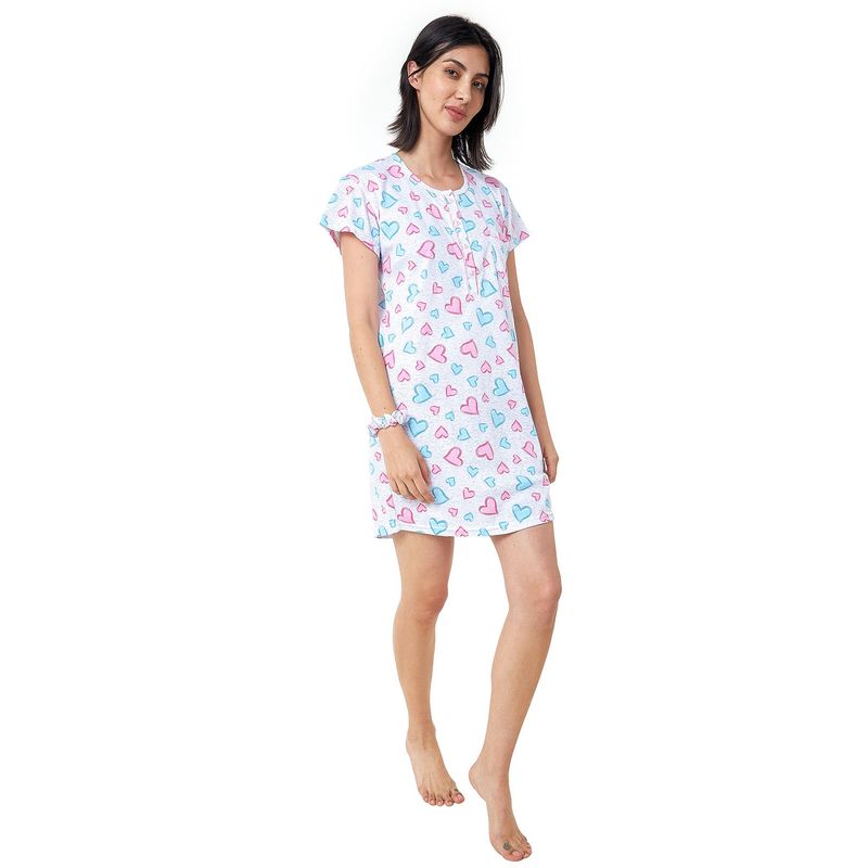 SANTANA - Batola Mujer Helena Estampada Fucsia Fuerte