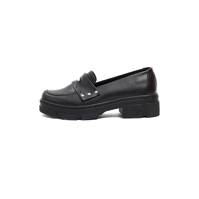 GENERICO - Mocasines Mujer Negro INCO Camelia