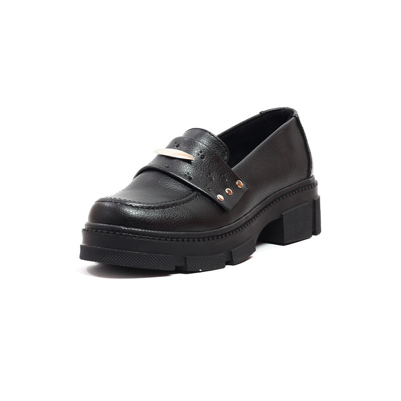 GENERICO - Mocasines Mujer Negro INCO Camelia
