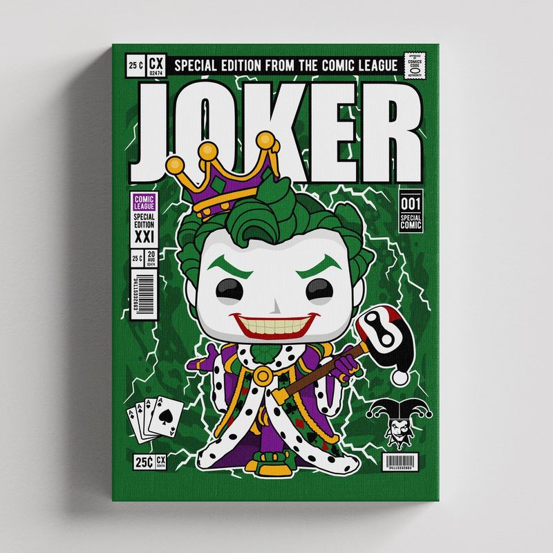 TAYRONA STORE - Cuadros Retablo Funko DC Comics 020 - 35x50cm