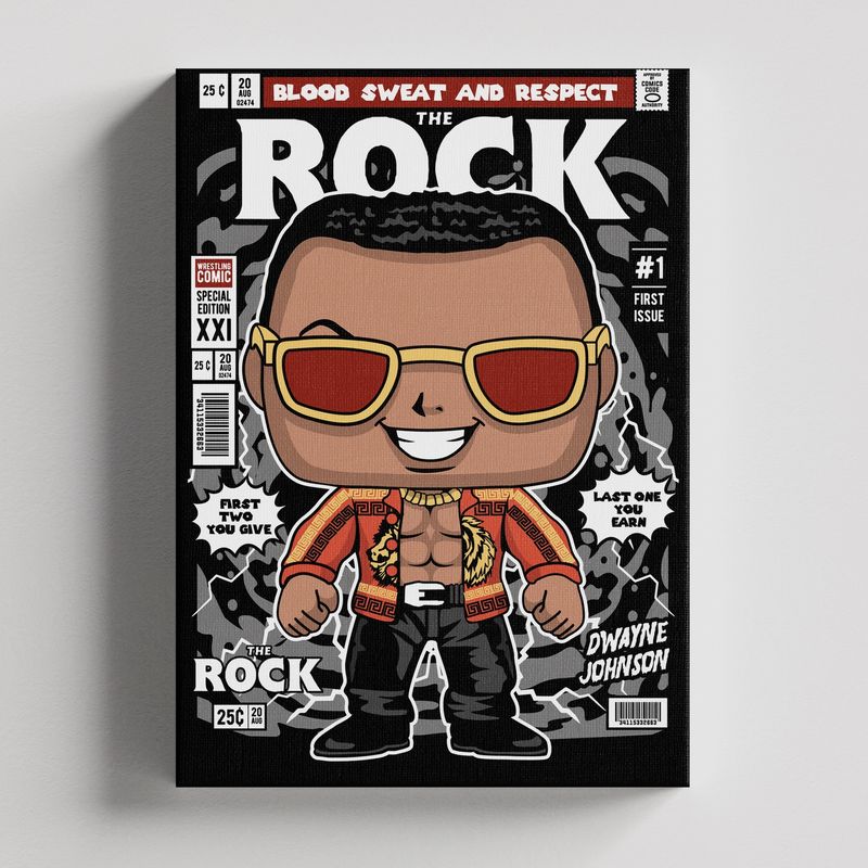TAYRONA STORE - Cuadros Retablo Funko Personajes Famosos 035 - 35x50cm