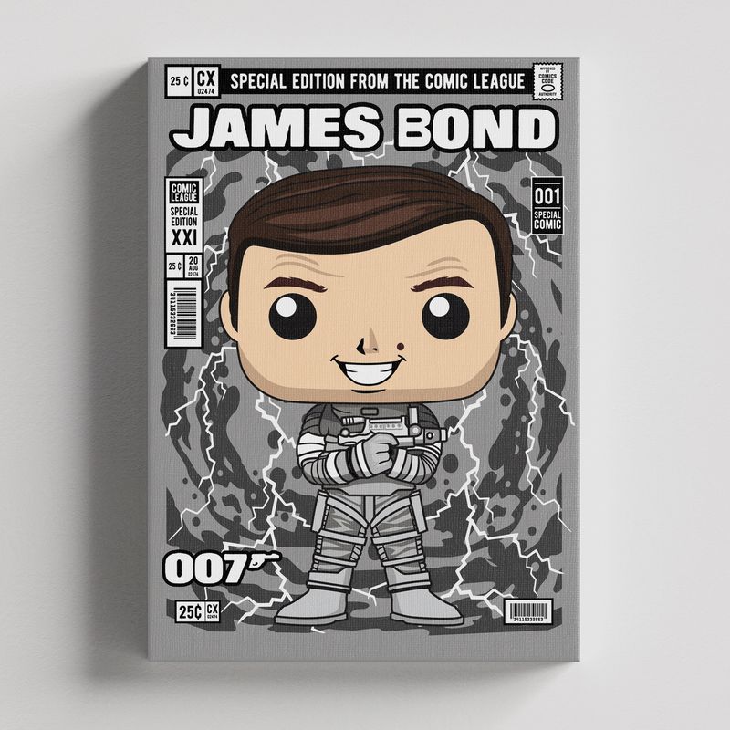 TAYRONA STORE - Cuadros Retablo Funko Peliculas 050 - 35x50cm