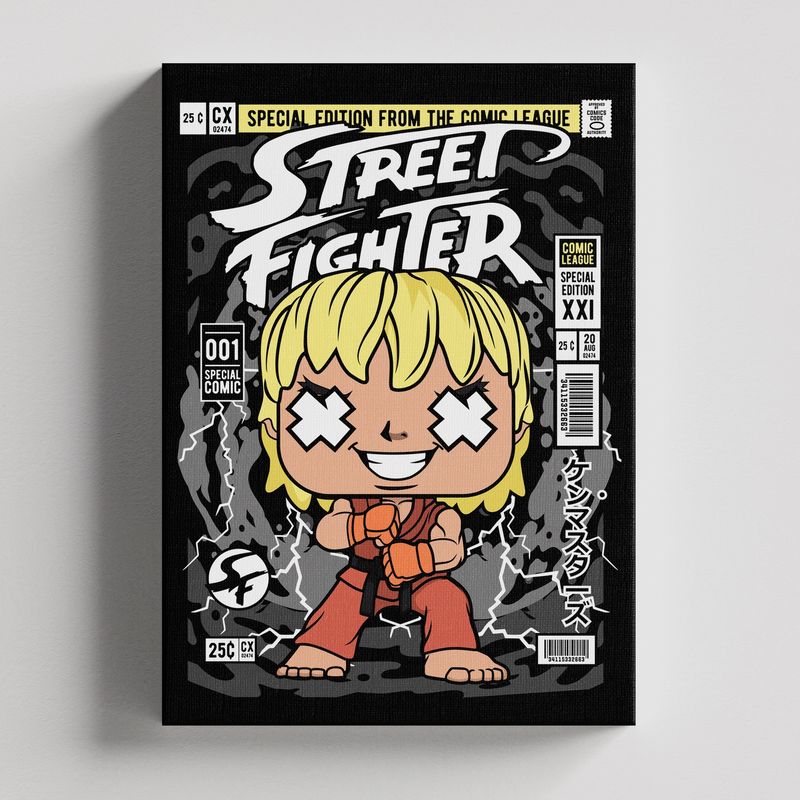 TAYRONA STORE - Cuadros Retablo Funko Games Juegos 028 - 35x50cm
