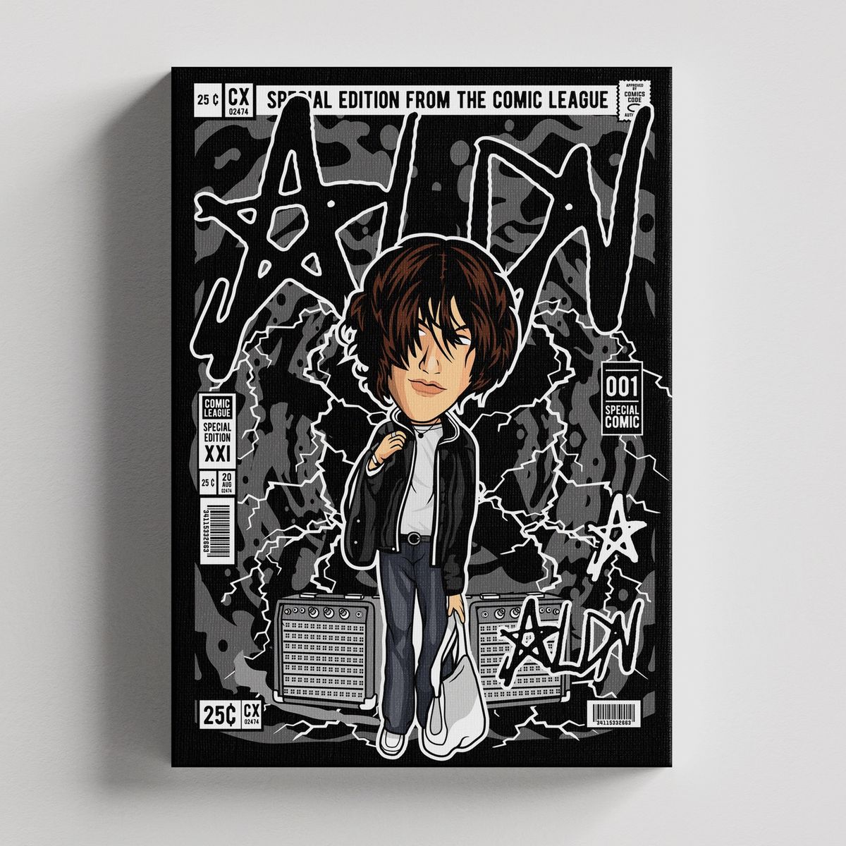 TAYRONA STORE - Cuadros Retablo Funko Musicos 005 - 35x50cm