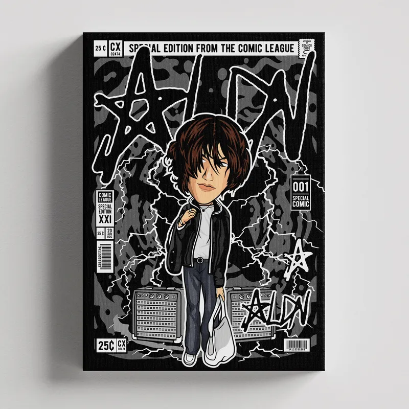 TAYRONA STORE - Cuadros Retablo Funko Musicos 005 - 35x50cm