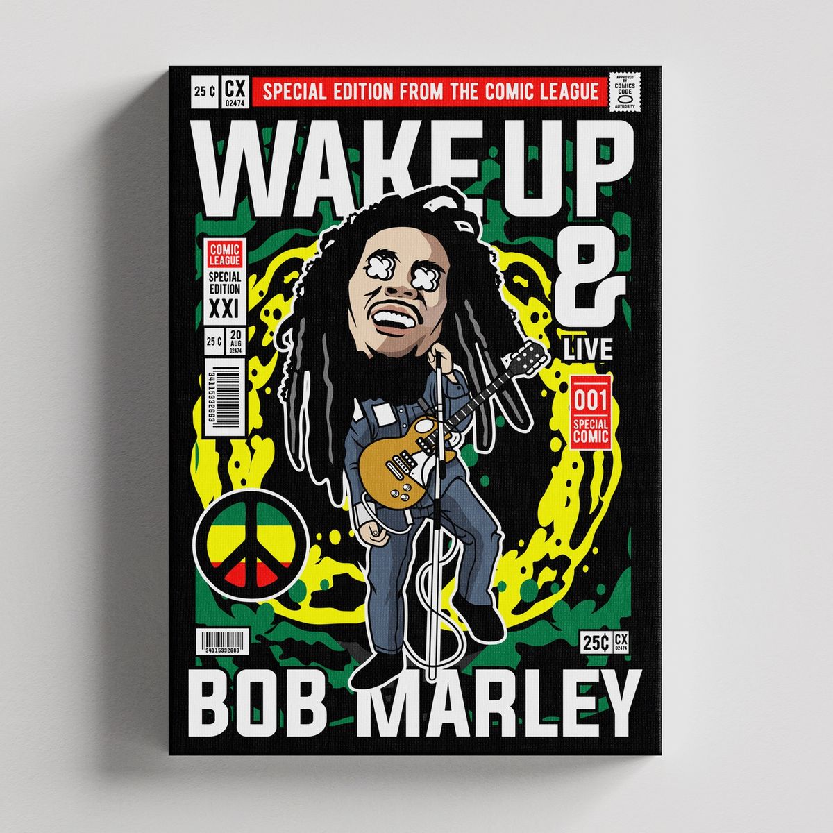 TAYRONA STORE - Cuadros Retablo Funko Musicos 016 - 35x50cm