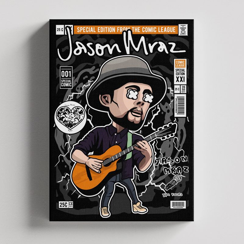 TAYRONA STORE - Cuadros Retablo Funko Musicos 051 - 35x50cm
