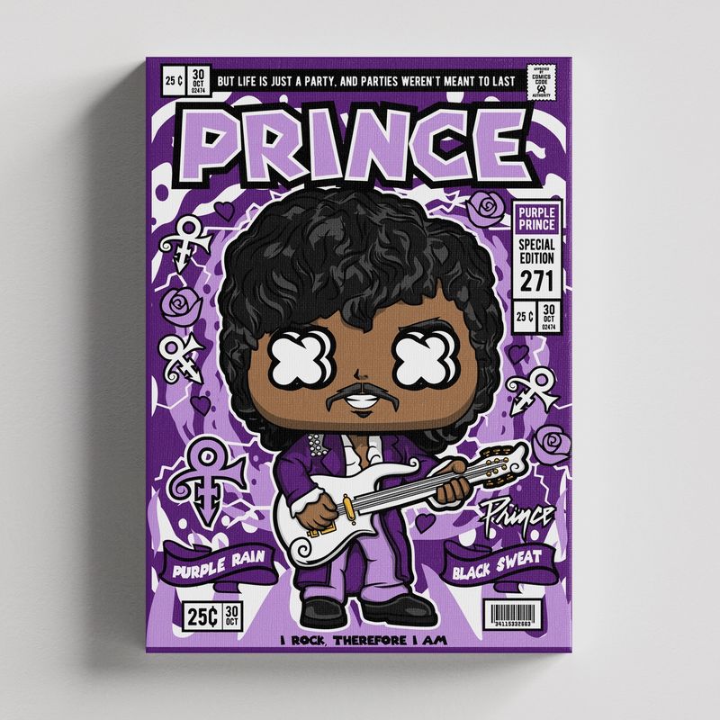 TAYRONA STORE - Cuadros Retablo Funko Musicos 084 - 35x50cm