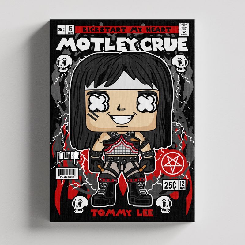 TAYRONA STORE - Cuadros Retablo Funko Rock 046 - 35x50cm