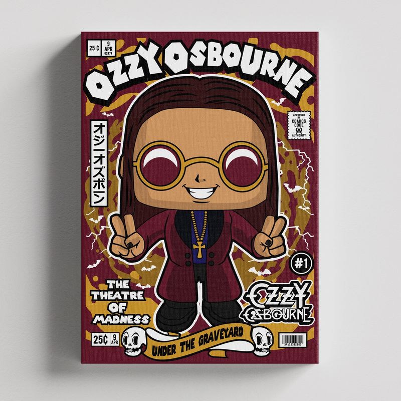 TAYRONA STORE - Cuadros Retablo Funko Rock 056 - 35x50cm