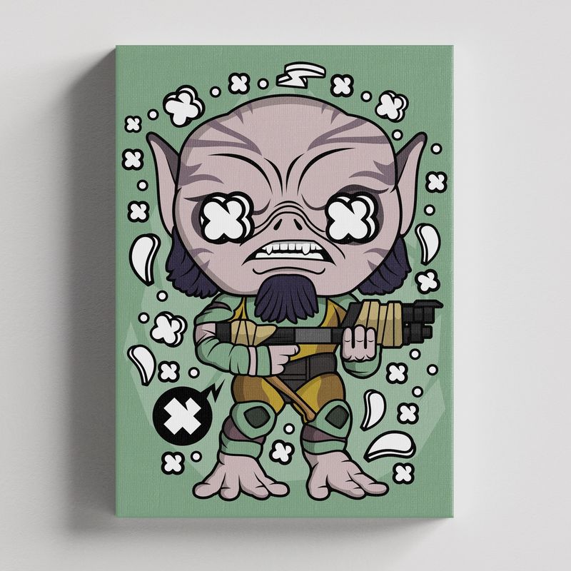 TAYRONA STORE - Cuadros Retablo Funko Star Wars Stormtrooper 051 - 35x50cm
