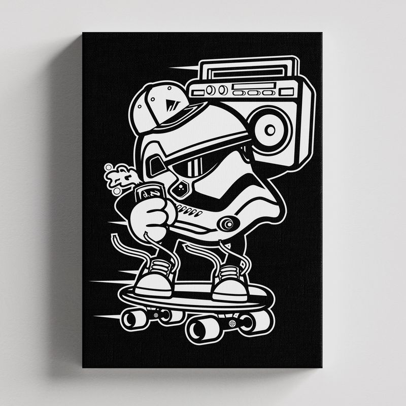 TAYRONA STORE - Cuadros Retablo Funko Star Wars Stormtrooper 060 - 35x50cm