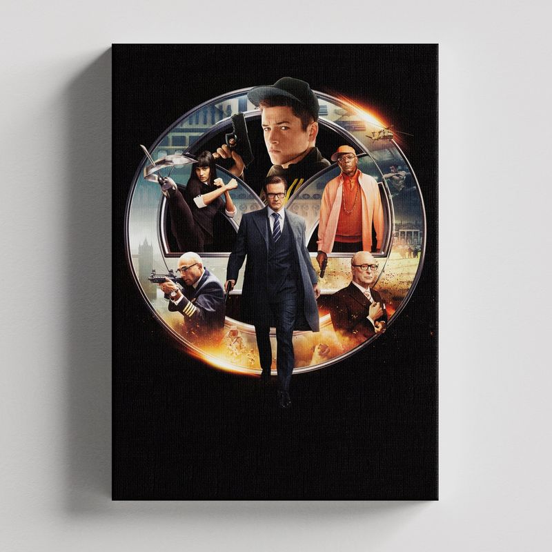 TAYRONA STORE - Cuadros Retablo Peliculas Kingsman 001 - 35x50cm
