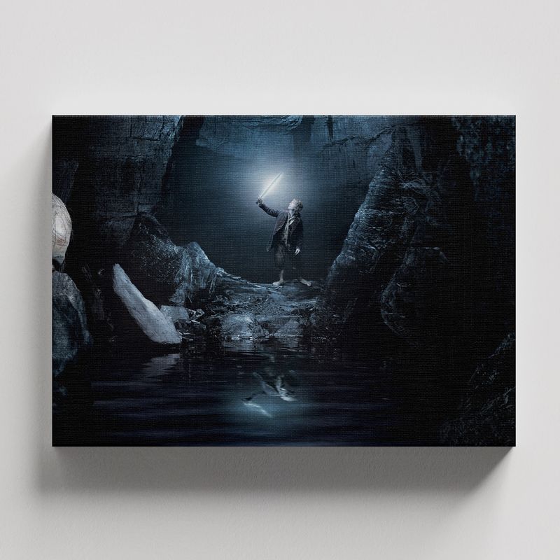 TAYRONA STORE - Cuadros Retablo Peluculas Hobbit 027 - 50x35cm