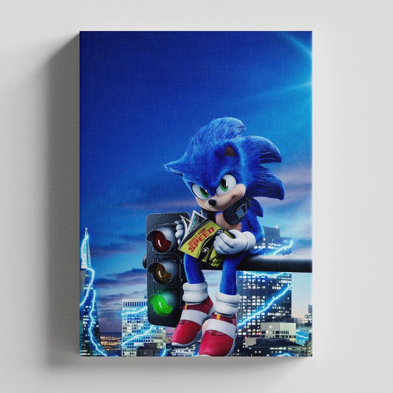 TAYRONA STORE - Cuadros Retablo Peliculas Sonic 001 - 35x50cm