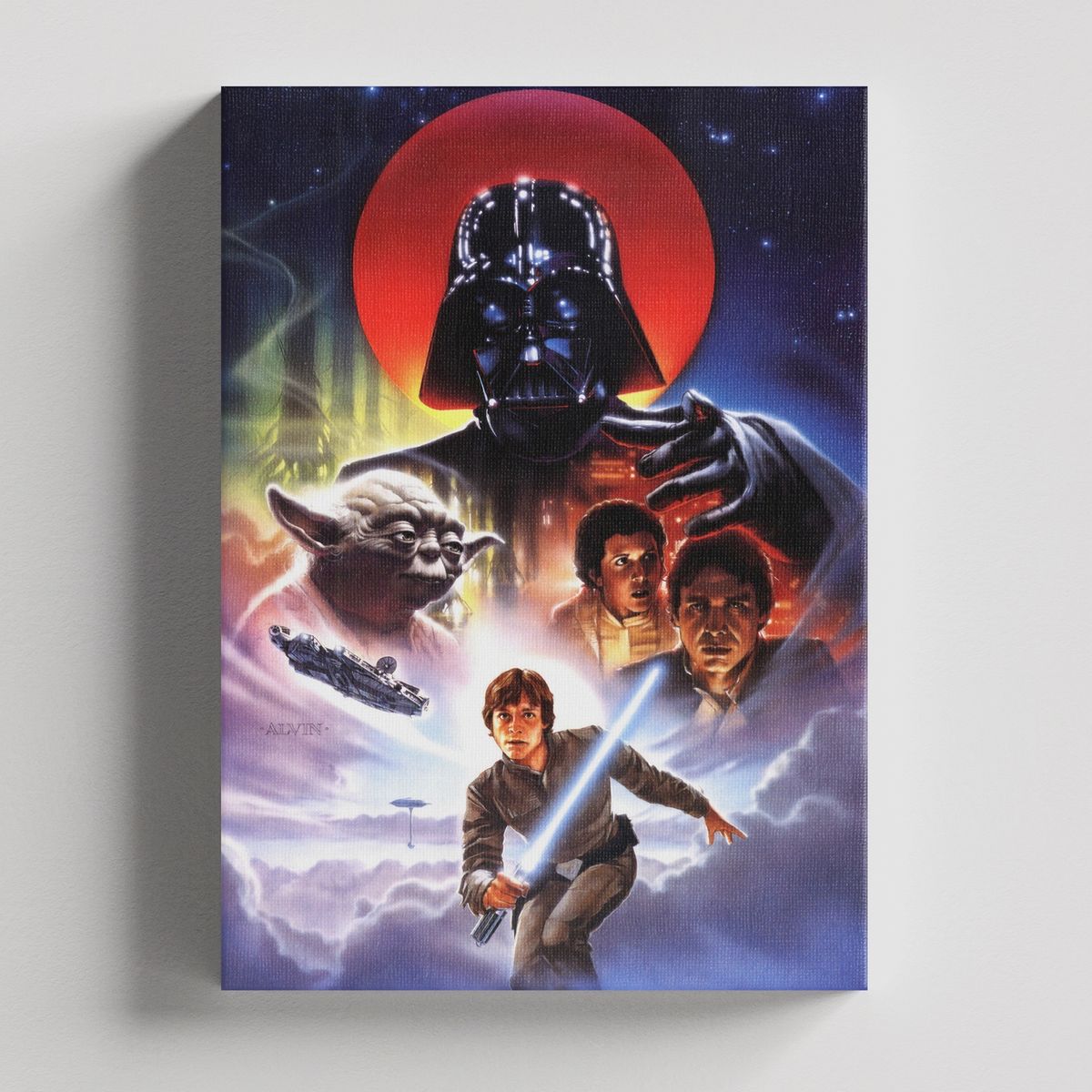 TAYRONA STORE - Cuadros Retablo Peliculas Star Wars 095 - 35x50cm