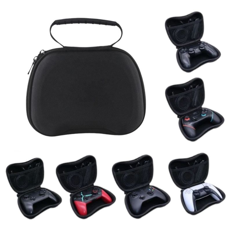 GENERICO - Estuche Funda De Controles Para Ps4 Ps5 Xbox Switch Negro